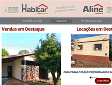 Tablet Screenshot of habitarimoveisslg.com.br